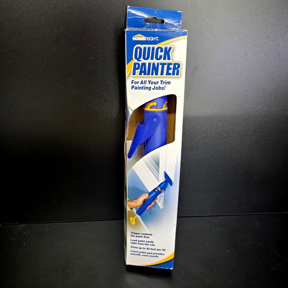 Homeright Quick Painter 3-inch Pad Blue Trim Painting Tool C800687 Edging Guide